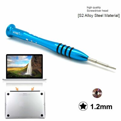 5-Punkt 1,2 mm Pentalobe Metall Schraubendreher Reparaturwerkzeug für MacBook Air Pro Retina