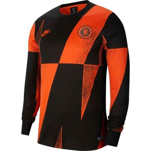 chelsea pre match top long sleeve
