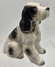 Vintage Enesco Japan English Springer Spaniel Hand Painted Figurine E-4238