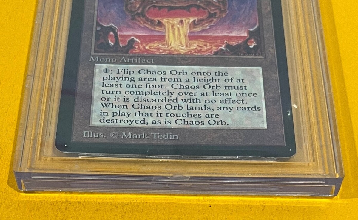 MTG CHAOS ORB Beta (BGS 7.5) (OldManMTG 009-157) | eBay MTG CHAOS ORB Beta (BGS 7.5) (OldManMTG 009-157) | eBay