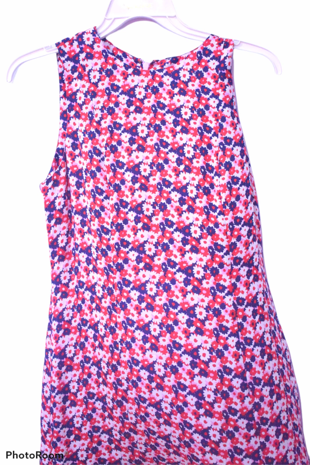 Abito donna Michael Kors pizzo linea A rosso bianco nero taglia 8 UK