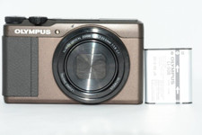 Olympus Stylus XZ-10 Brown 12.0 MP Compact Digital Camera English Language Used