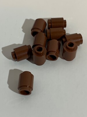 LEGO Parts 3062 b (10pcs) Brick, Round 1x1 Open Stud Choose Color