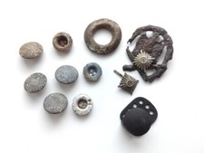 Original Elite WW 2 war relic lot German award insignia Wehrmacht WH LW