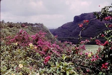 JUNE 1972 Above Wailua River Hawaii Kodak Slide Ref U-A