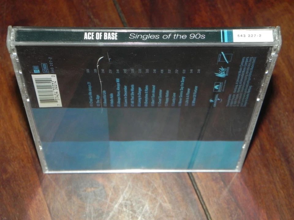 Musik CD - Ace Of Base / Singles Of The 90s (MEGA Records / 543227-2 / 1999) 03 - Bild 3 von 4