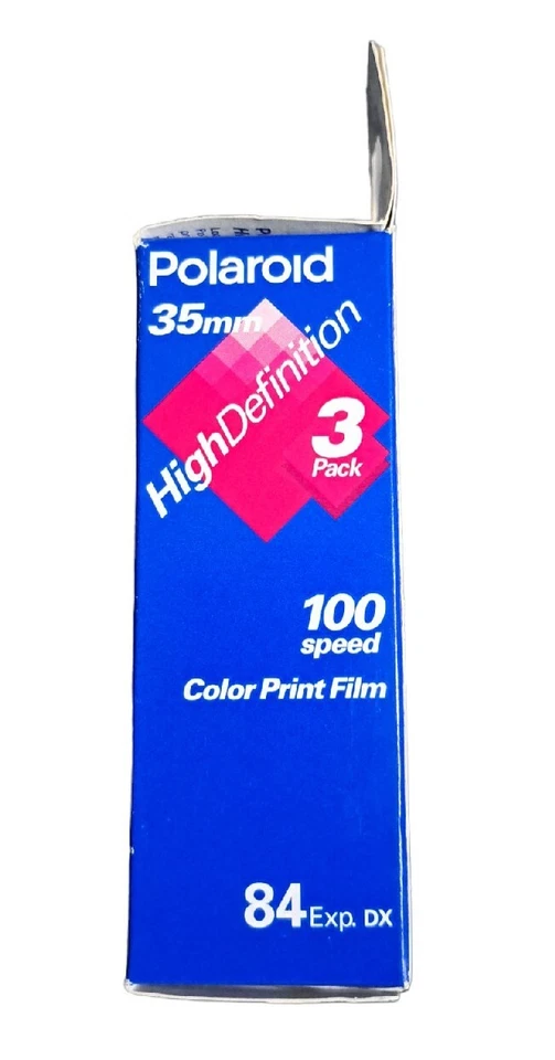 Polaroid 35mm Color Film 3 rolls 24/36 exposure exp 1995 new/sealed 100 ISO - Image 2 of 4