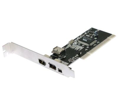 PCI 32bit Firewire400 4 Ports IEEE1394a 6P+4P DV Video Capture Card +Cable