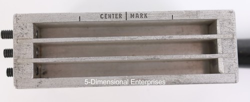 KINGSLEY Hot Foil Machine - 3 Three Line Triple Row Type Holder + Cradle + Inst - Picture 4 of 15