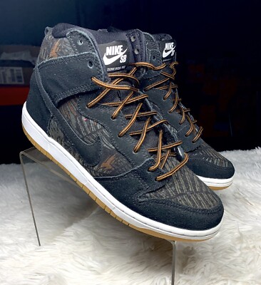 Nike Dunk High Pro SB Jungle Rainforest Floral Camo Gum Bottom sz