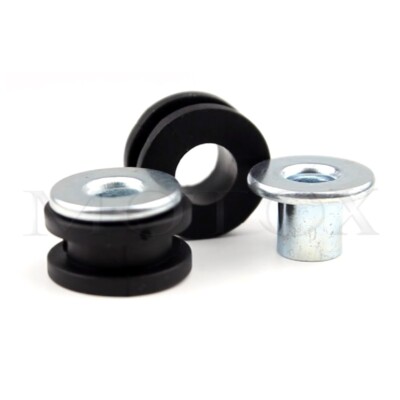 Motorcycle Hardware FALVFUN 10PCS Motorcycle M6 Rubber Grommet