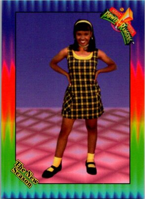1994 Collect A Card Power Rangers The New Season Bonus Card #2 Aisha 