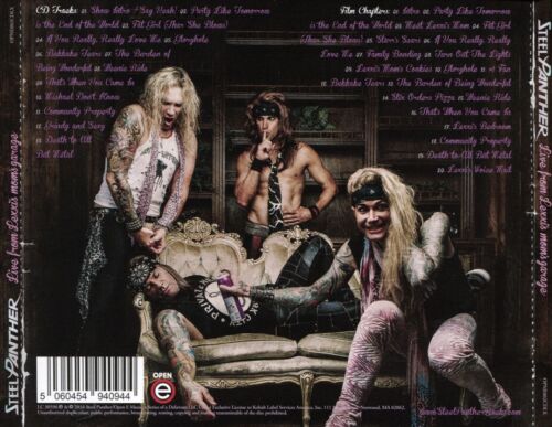 STEEL PANTHER - LIVE FROM LEXXI'S MOM'S GARAGE [CD/DVD] [PA] CD NEUF - Photo 1/1