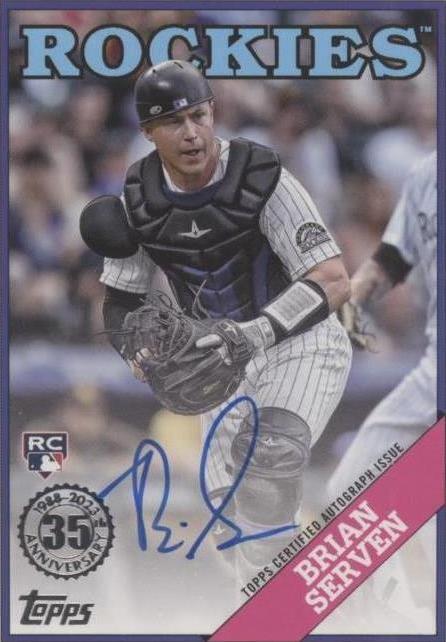 2023 Topps Series 1 - Brian Serven #88BA-BS - 1 of 1