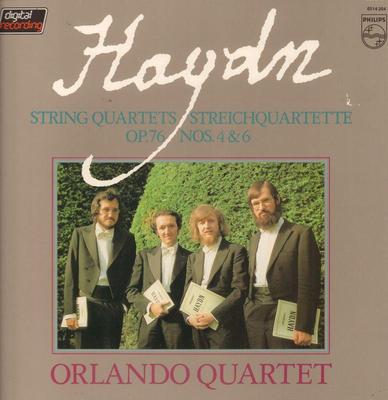 Haydn(Vinyl LP)String Quartets No. 4 & 6 Orlando Quartet-Philips-6514 2-Ex-/NM