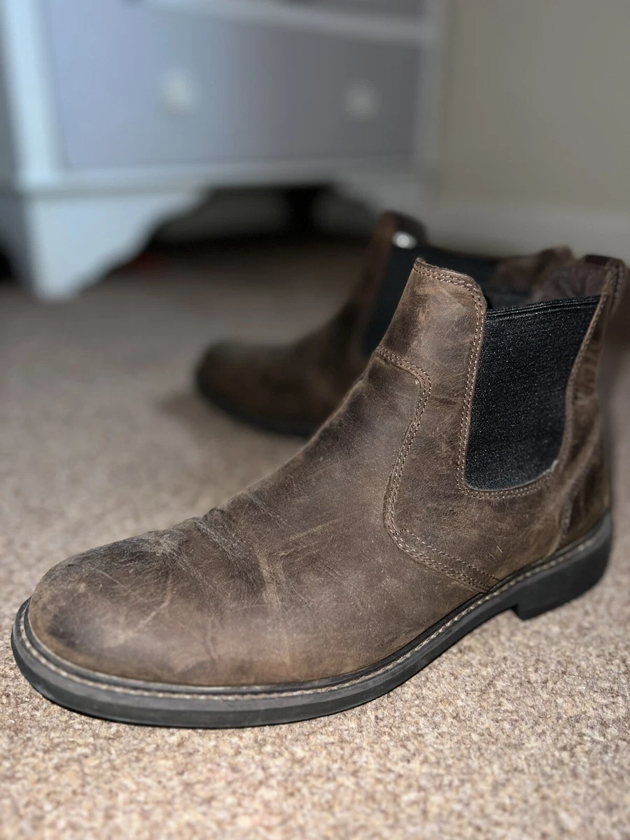 stormbucks chelsea boot for men in dark brown
