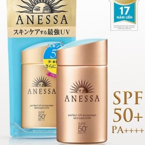 shiseido anessa perfect uv sunscreen skincare milk