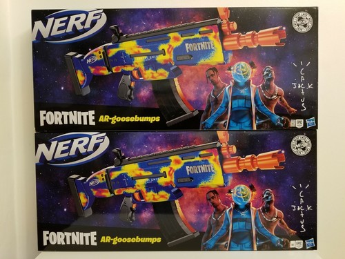 LOT of 2 Travis Scott Fortnite X Nerf 