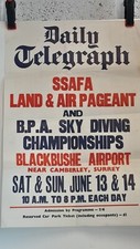 Daily Telegraph SSAFA Land & Air Pageant Poster
