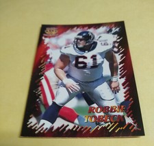 Robbie Tobeck 1996 Pacific Dynagon Best Kept Secrets Insert #7 Atlanta Falcons