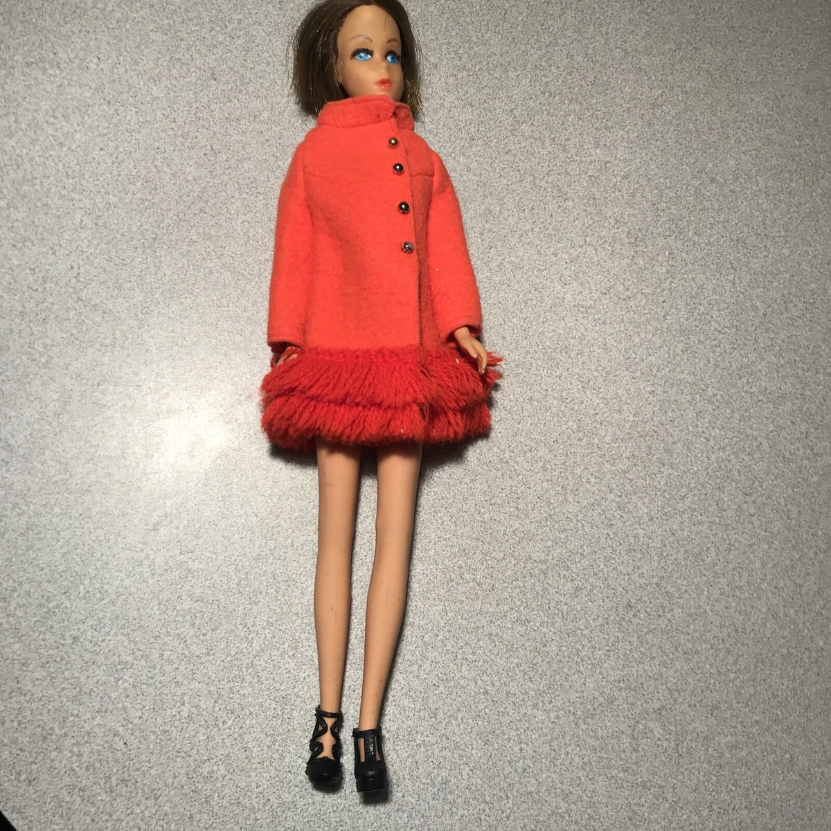 Vintage 1966 Japan TNT Twist N Turn Brunette Mattel Barbie