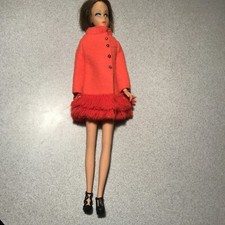 Vintage 1966 Japan TNT Twist N Turn Brunette Mattel Barbie Bendable Leg Doll