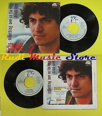 LP 45 7''BERNANDO LANZETTI Something new on the way Blind love 1980 no cd mc*dvd