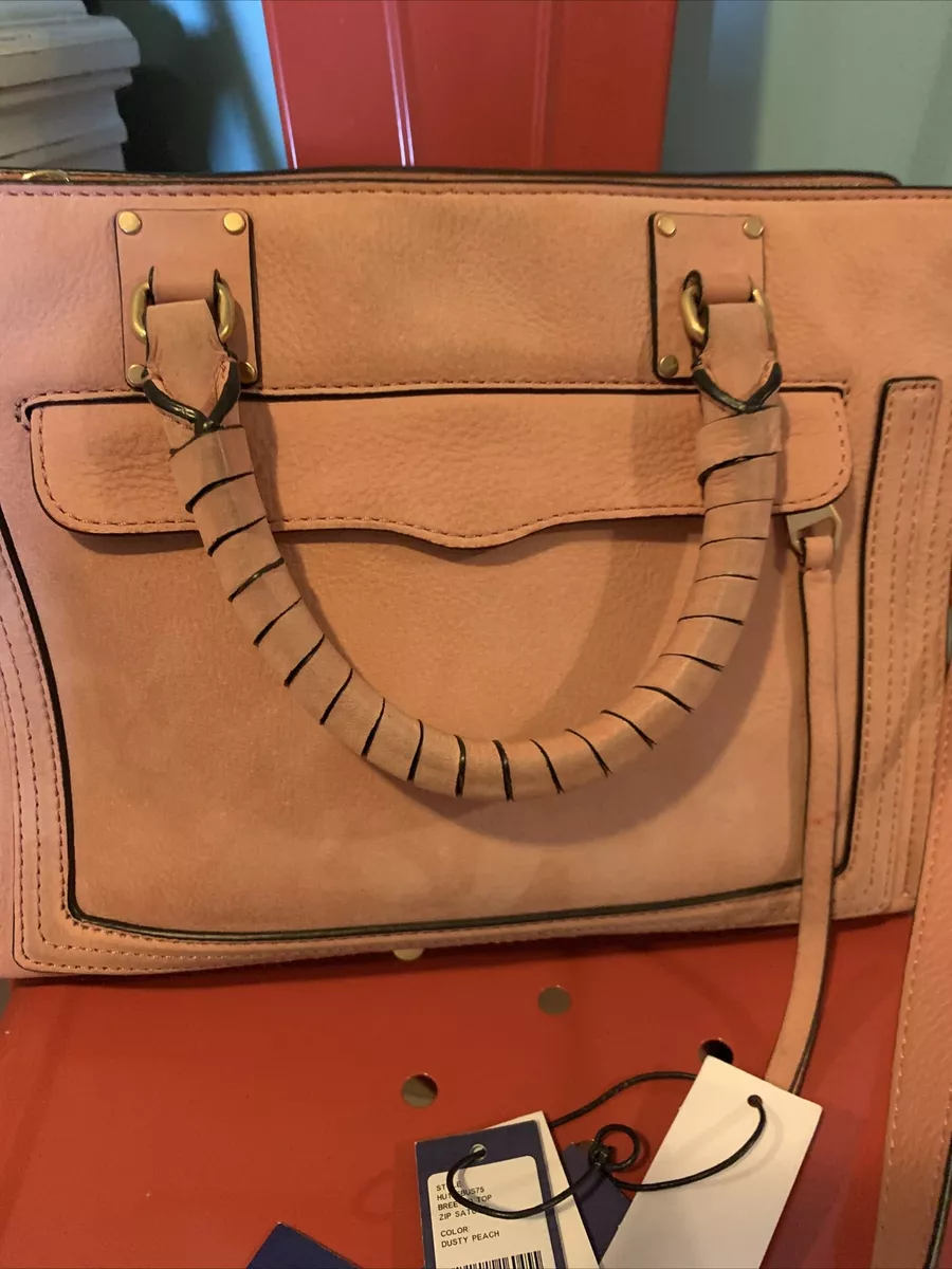 Rebecca minkoff bree medium top zip satchel sale