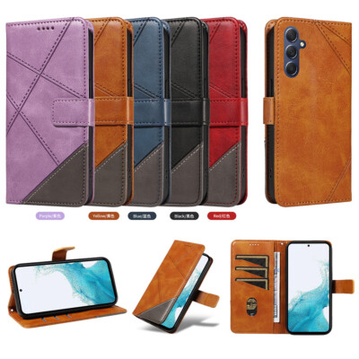 Für Samsung Galaxy A13 A32 A52 5G Handy PU Leder Flip Card Geldbörse Etui Cover