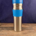FedEx  Office Travel Mug Cup Blue Stainless Steel New In Box Employee — photo 4