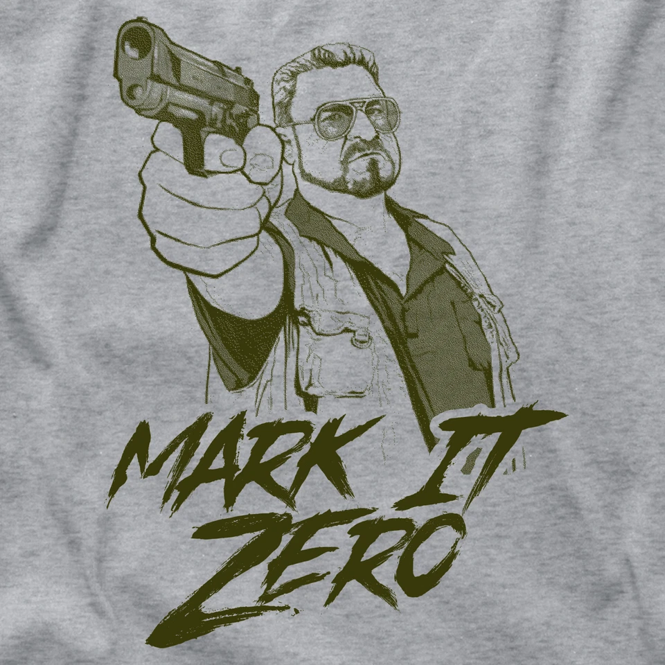 Camiseta The Big Lebowski Mark It Zero Smokey This Is Not Vietnam There Are Rules Foto 2 de 4