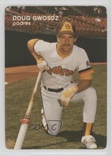 1984 Mother's Cookies San Diego Padres Stadium Giveaway Doug Gwosdz #16 2k3