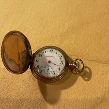 Antique South Bend Pocket Watch Working.