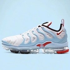 NIKE Air VaporMax Plus \'Chicago\' Running Shoes Size 9 Nike Air Vapormax Plus Chicago White Red Blue Shoes CW6974  main image 3