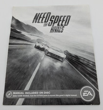 Need For Speed Rivals PS3, Sony Playstation 3 Instruction Manual Only