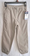 NEW Gap Kids Boys Stretch Twill Jogger Size M 8 Khaki