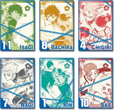 *NEW* Blue Lock (Manga): Character Group Manga Art Die-Cut Sticker Set