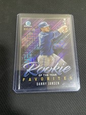 2019 Bowman Mega Box Chrome Danny Jansen ROY Favorites Purple Refractor 31/250