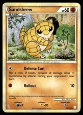 Sandshrew 79/123 Common HeartGold & SoulSilver Pokemon HP on eBay