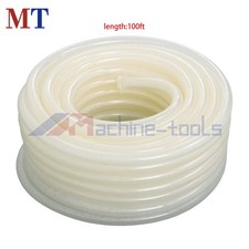 Braided Reinforced PVC Hose 3/4" ID x 1" OD 100 Feet, Clear High Pressure