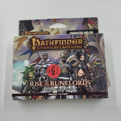 Pathfinder Adventure Card Game Rise Of The Runelords Character Add On Deck
