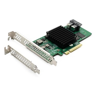 Broadcom 12G Internal PCIE SAS/SATA HBA Controller Card, Kompatibel für SAS 9...