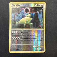 2011 Call of Legends Snorlax Reverse Holo Foil Rare Pokémon 33/95 on eBay