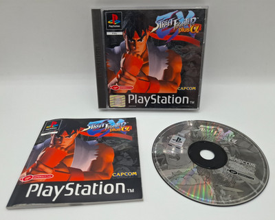 Street Fighter Ex Plus Alpha PlayStation 1 PS1 Psone mit Handbuch