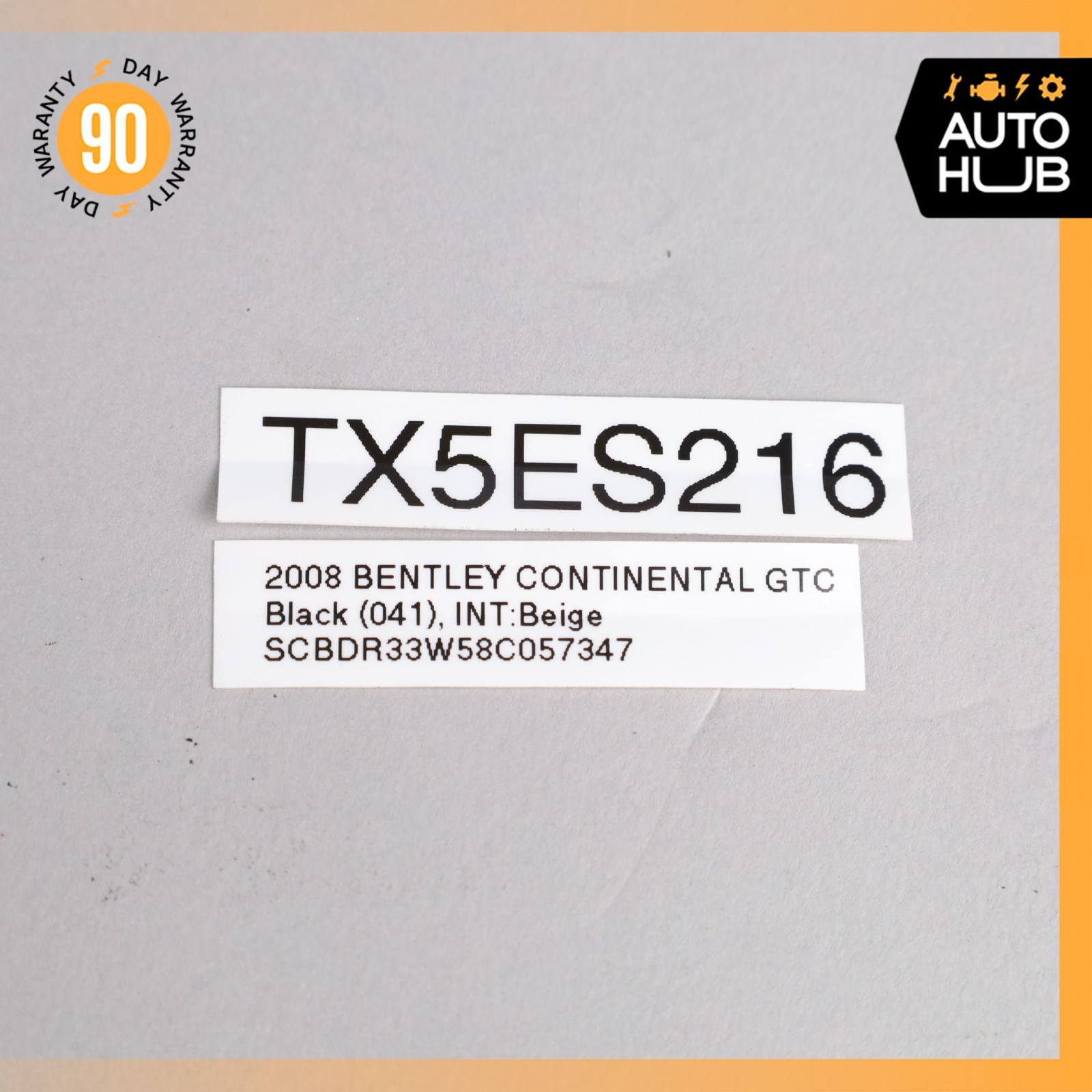 03-13 Bentley Continental GTC GT Fuel Gauge Sensor Right Passenger Side OEM 19k