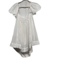 Free People Marina Mini Dress Endless Summer Sqaure Neck Adjustable Strap Large