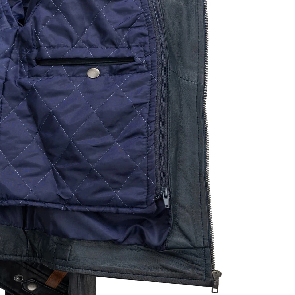Motorradjacke Damen Mit Protektoren, Damenjacke aus Lammleder, Protektoren fü... - Bild 4 von 4