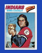 1977 Topps Set-Break #525 Dennis Eckersley EX-EXMINT *GMCARDS*