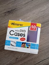 Memorex Color Mini DVD Cases 10pk
