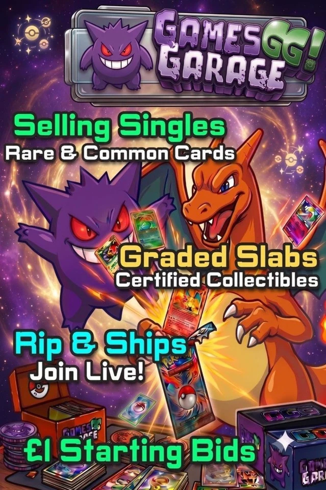 Pokemon - Selling Singles and Slab Setd